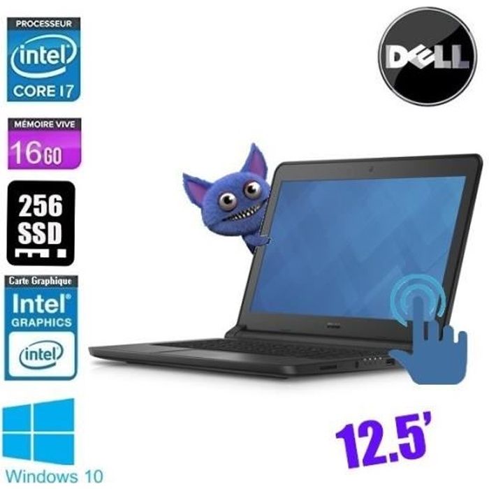 DELL LATITUDE 7280 CORE I7 760 125 Noir