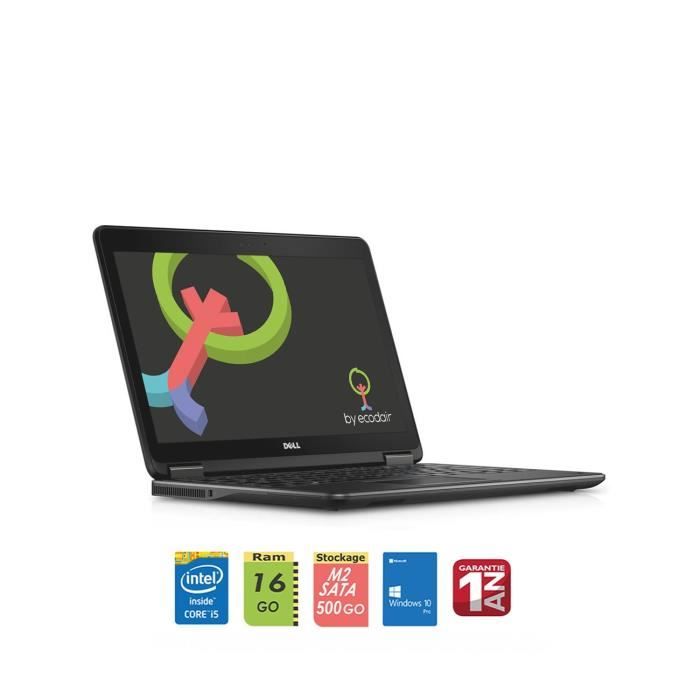 Acheter Latitude E7250 I5/8/250M2SATA Reconditionné - 205,00 € Latitude E7250 I5/8/250M2SATA Reconditionné - Dell reconditionné disponible sur Cdiscount Seconde Vie