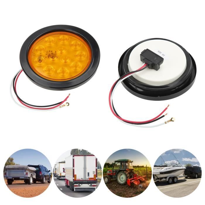 Feu Arrière LED Universel Pour Voiture, Montage Haut Troisieme Feu Stop Rouge 12 V 42 Cm Pour Voiture~p146834764