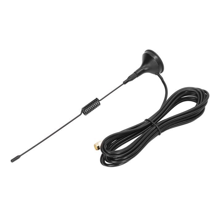 Antenne Magnétique GSM 900 MHz Gain élevé – Parfaite Pour Connexion 2G/3G En Voiture Ou Camping-car