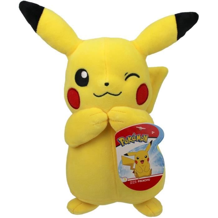 Peluche Pokémon 20 cm - Pikachu, Commandez facilement en ligne