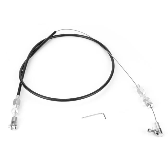Câble Accélérateur GOOFIT 33.27 Pouces - Pour 50cc-125cc Pit Bike, ATV, Quad - Compatible PZ19
