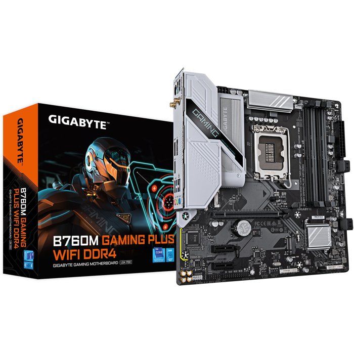 Gigabyte B760M GAMING PLUS WIFI DDR4 - vue 8