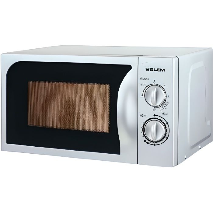 Micro-ondes grill pose libre GLEM - Silver - 900 W - 20 L