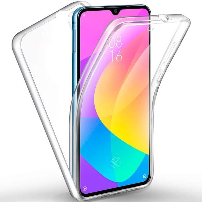 Housse 360° Protection Intégrée écran Pour Xiaomi Redmi 15 - Noire, Hybride TPU/silicone