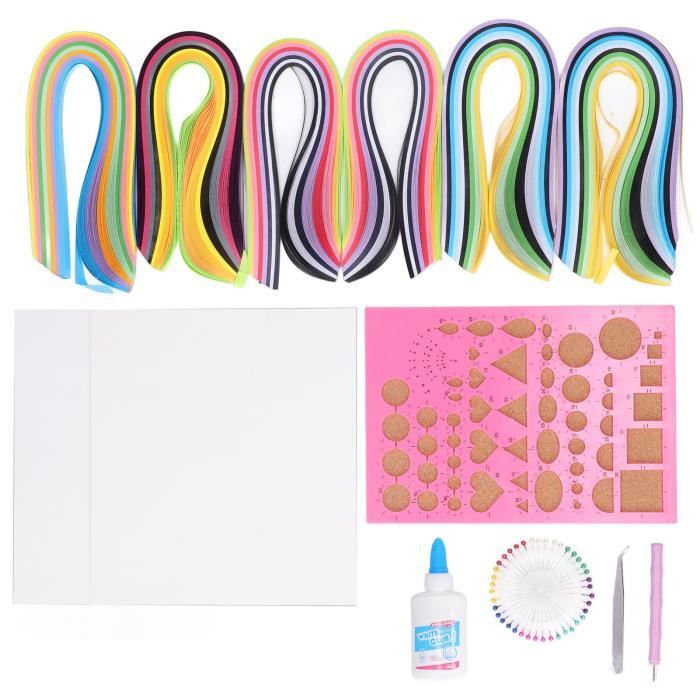 HURRISE Outil de quilling fendu Kits de Quilling en papier étudiant