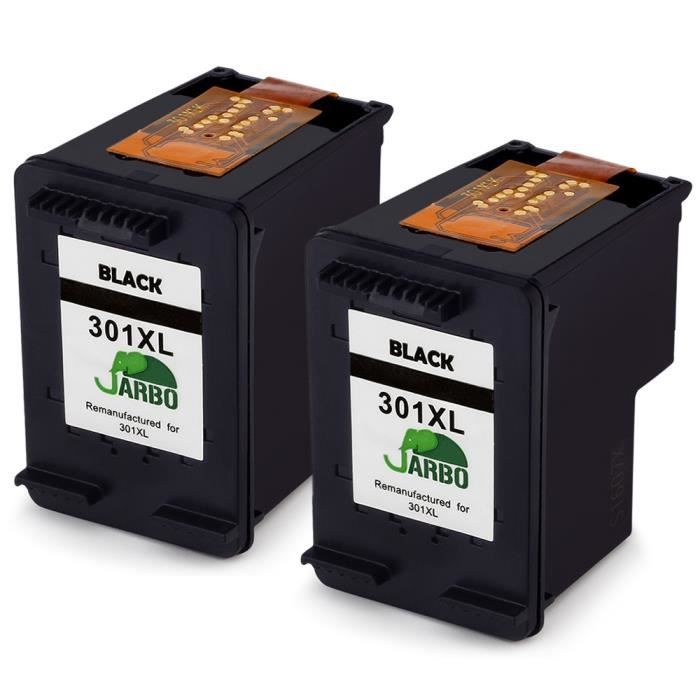 Cartouches compatible HP 301 XL Noir pour avec HP Officejet 1510 2050 4636 2620 2622 2624 4634