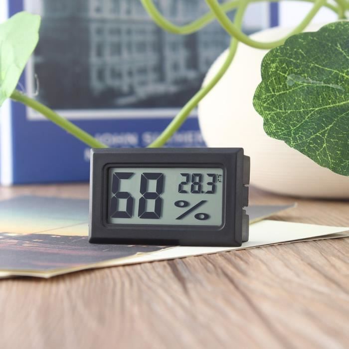 Comparer les prix de Numérique LCD Thermomètre Hygromètre Humidité Température Mètre Capteur avec piles