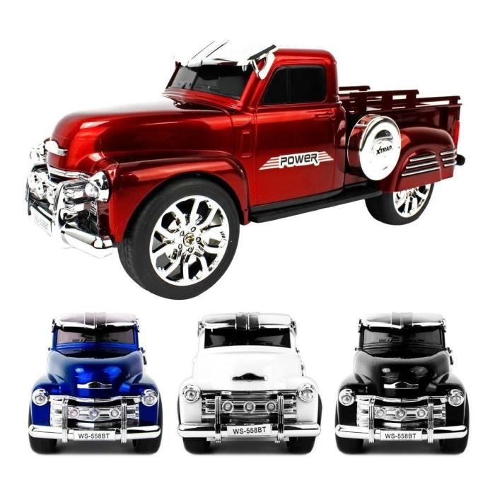 Haut-parleur Bluetooth - LIAM ACCESS - 4x4 Pick Up - Rouge - 3W - Rechargeable