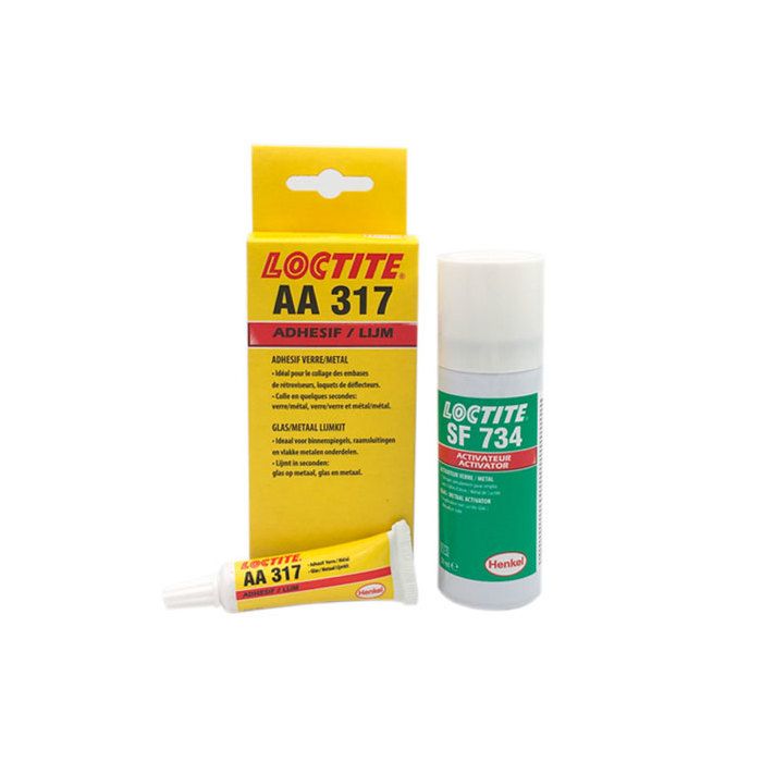 Adhésif LOCTITE 317 Haute qualité Pour verre et métal Vendu à 'unité