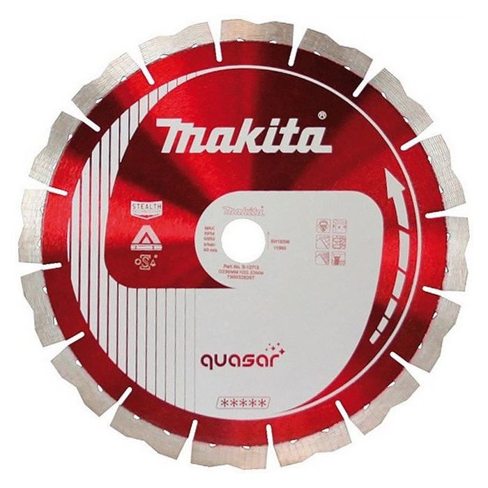 Disque diamant quasar anti vibration anti bruit stealth Ø230 mm b 12712 - vue 2