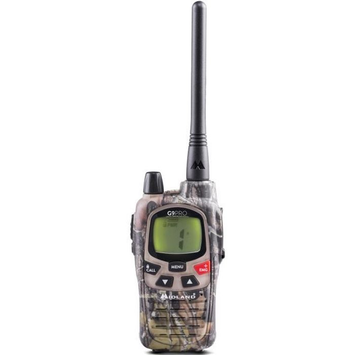 MIDLAND Talkie-walkie - G9 PRO PMR446/LPD - Mimetic