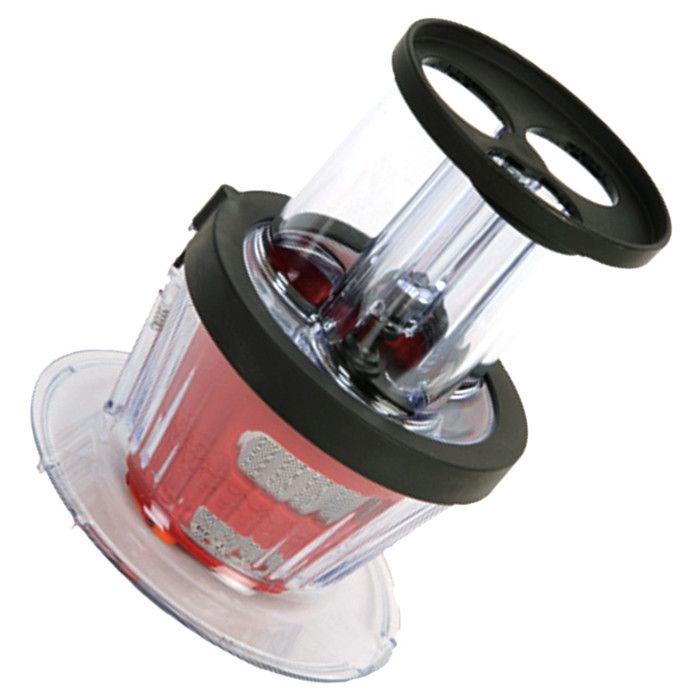 Kit tête de pressage extracteur à jus - Robot ménager - MOULINEX - Rouge - ZU500800/35A BB321333