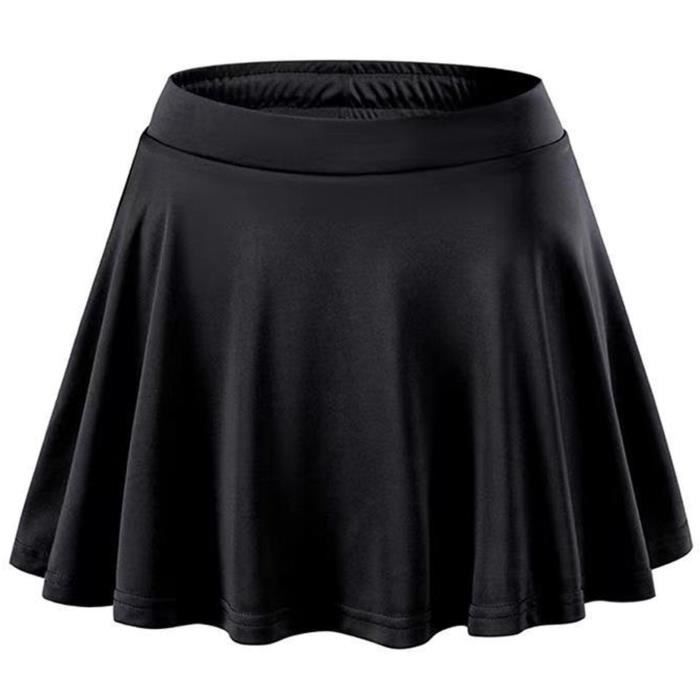 YONGHS Enfant Fille Jupe de Sport Tennis Golf Skort Shorts Jupe Plissée Taille Haute 2-15 Ans