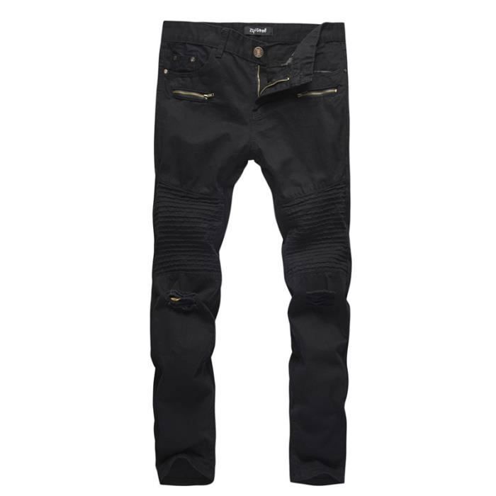 Pantalon homme à trou cheap