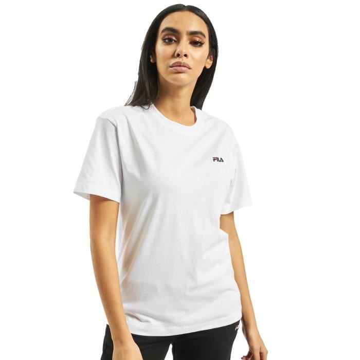 T shirt fila femme blanc Clearance