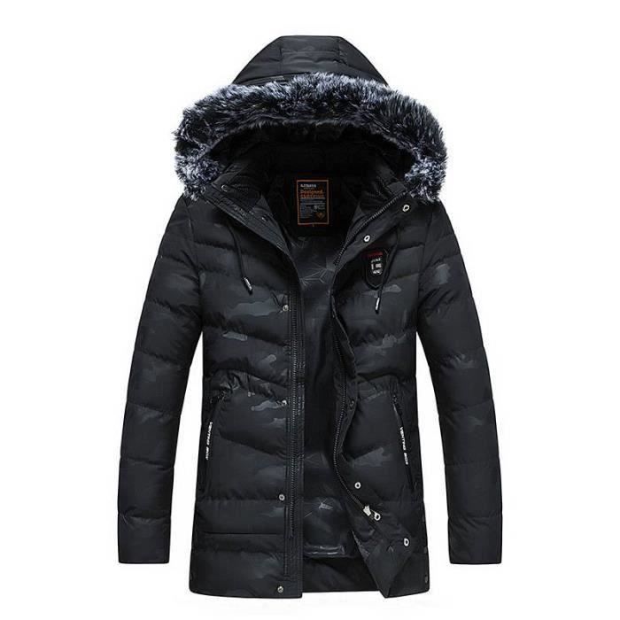 Doudoune fourrure homme clearance cdiscount
