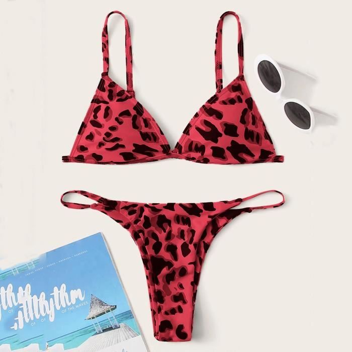 Ensemble 2 Pièces Femme En Velours - Bralette Dos Croisé Et Legging Taille Haute - Rose - Polyester/Élasthanne