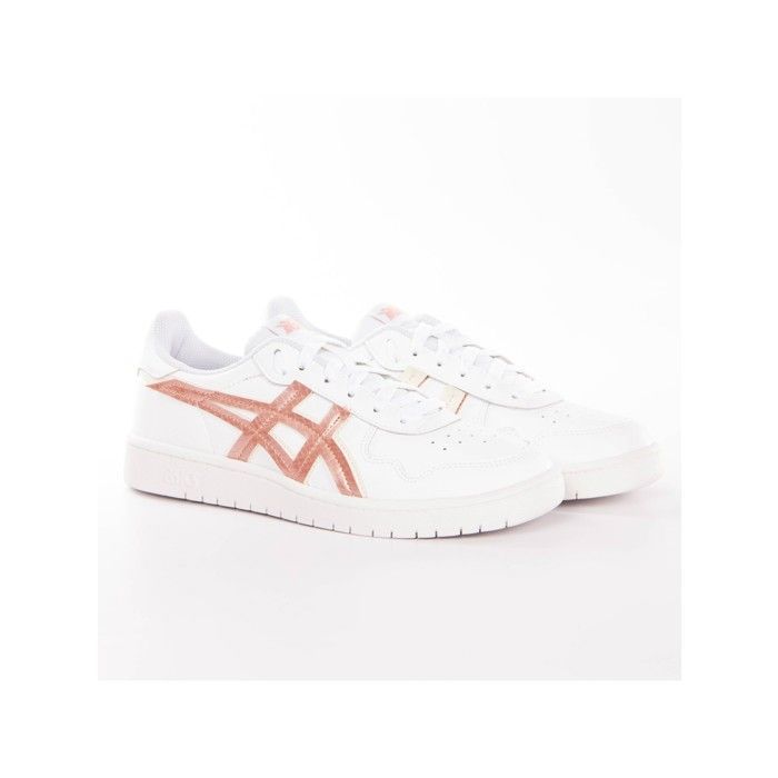 Basket Asics Japan s Blanc Femme - ASICS - Synthétique - Lacets