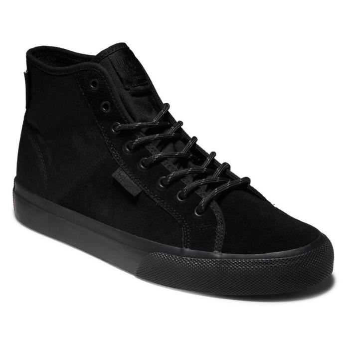 DC SHOES Baskets montantes noire Noir 40 Chaussures Noir Cdiscount Chaussures