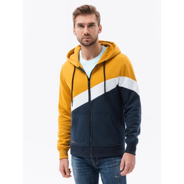 Sweatshirt zippé homme deals
