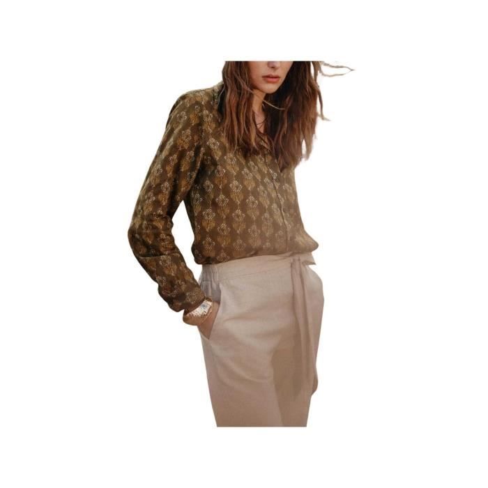 Veste Cardigan Femme Imprimé Fleurs - Manches Longues, Matelassée, Pour Automne/hiver, Coupe Loose