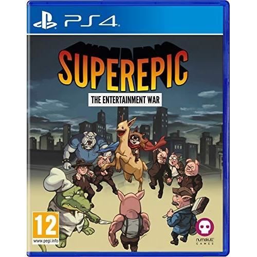 Jeu Daction Superepic: La Guerre Du Divertissement - Numskull Games - PS4 - Octobre 2021 - 1 Joueur - Blu-Ray