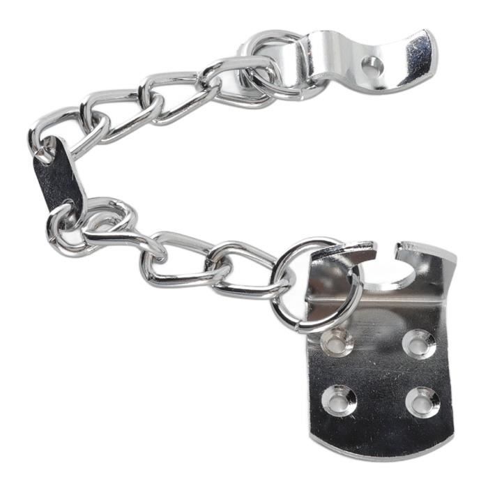 Chaîne De Sécurité Acier Trempé 1,8 M X 10 Mm - Revêtement Plastique - Pour Vélo, Moto, Portail