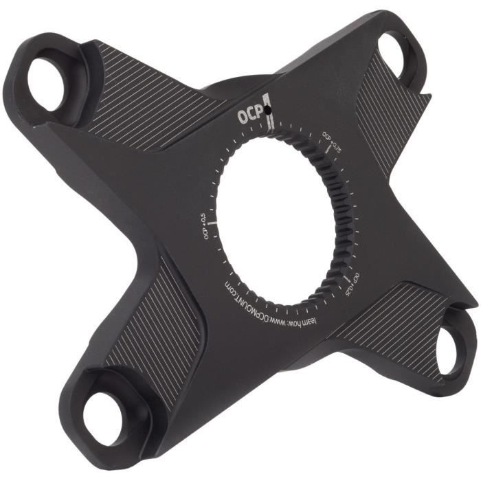 Pédalier Rotor Aldhu Road - 110x4 2 vitesses noir - Mixte - Vélo sur route