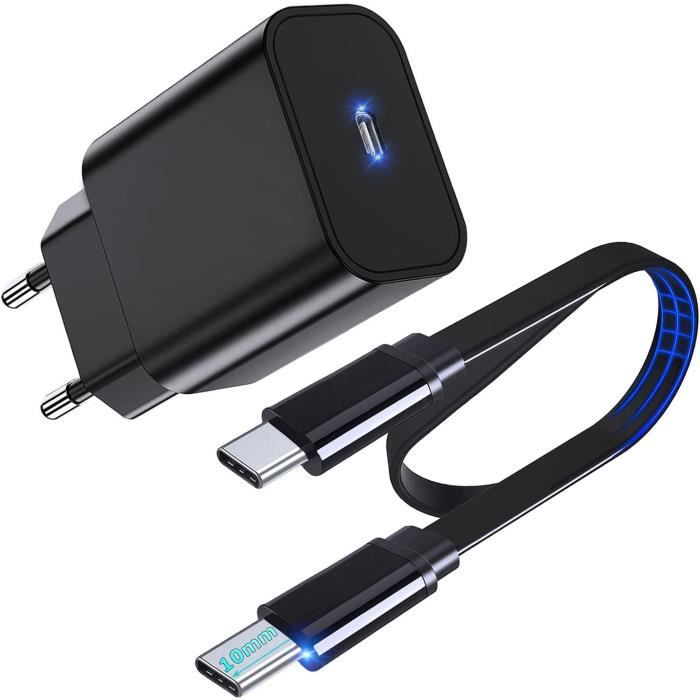 Station de recharge magnétique pour Doogee Shoot 1 + USB-Typ C et Micro