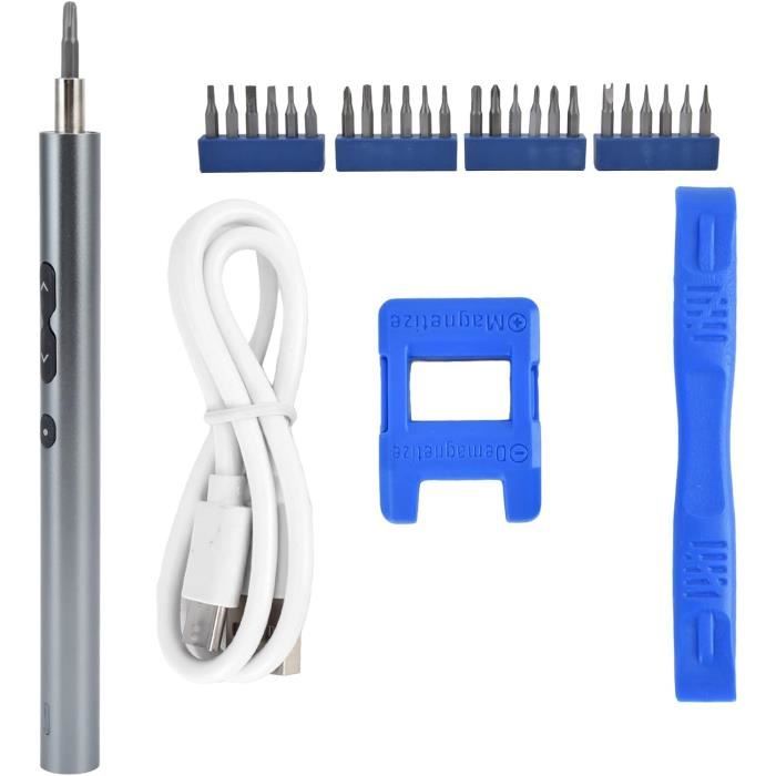 Tournevis électrique 78 En 1, Mini Tournevis électrique Avec 70 Embouts, Kits De Précision Rechargeables, Petits Ensembles Pour L'électronique, Vert