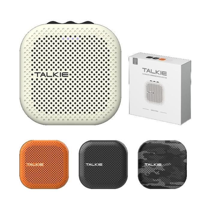 Talkie SENA 6h d'autonomie Portée 600 Bluetooth USB C 4 grilles interchangeables