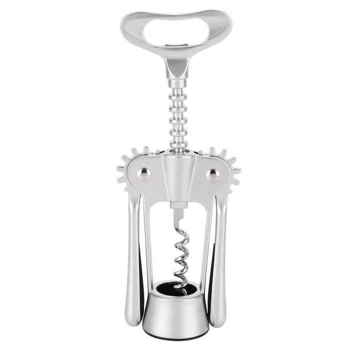 Tire-Bouchon à Ailes Premium Kjøk - Ouvre-Bouteille Multifonction Vin Et Capsule