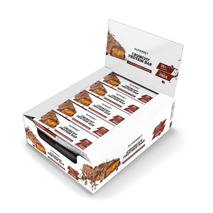 Lot De 11 Barres Protéinées Need's Crunchy Double Choco - 35% Protéines - Sans Gluten - Eric Favre
