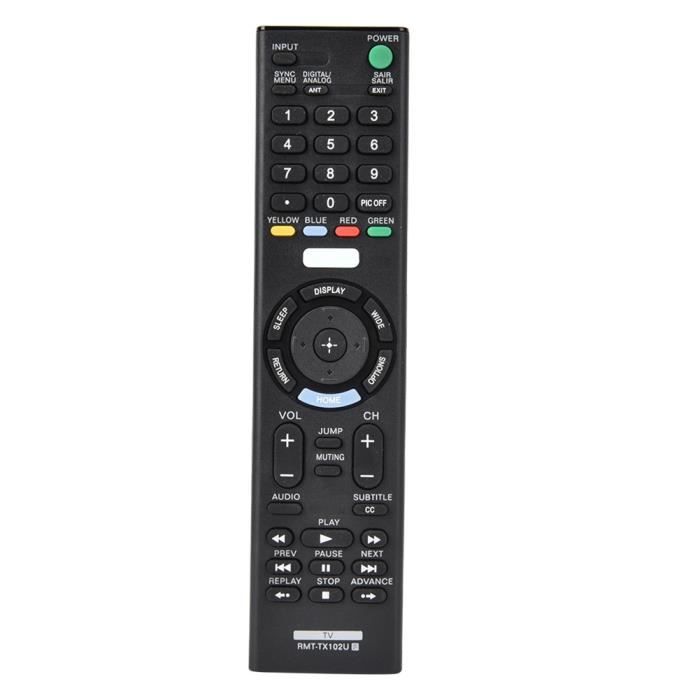 Telecomando Sony Bravia Originale Telecomando Di Ricambio Originale Sony RMT-TX100D Per TV Bravia 3D, Smart TV Con Netflix E YouTube Sony Recorder Telecomando Sony Bravia Originale Telecomando Di Ricambio Originale Sony RMT-TX100D Per TV Bravia 3D, Smart TV Con Netflix E YouTube Sony Recorder