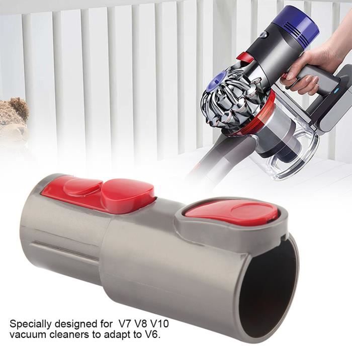 7 Pièces Accessoires Pour Aspirateur, Embout Aspirateur Universel Avec 58cm Suceur Plat Flexible, Suceur Aspirateur Universel - Electroménager