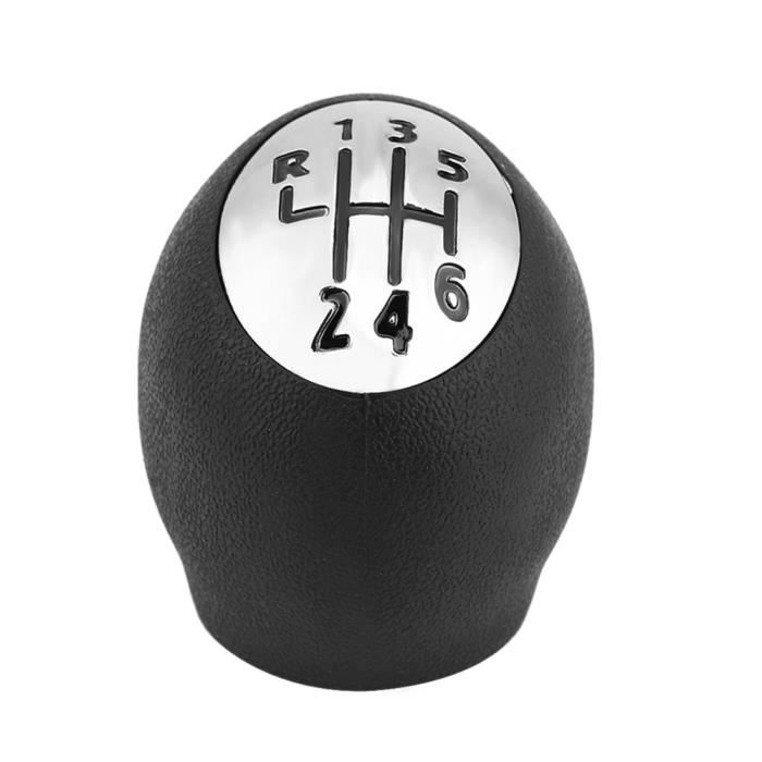 Pommeau De Levier De Vitesse élégant Pour Renault Clio II, Twingo, Kangoo... - Noir, En ABS