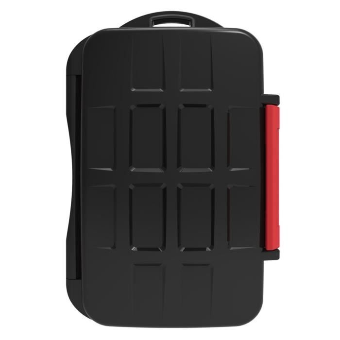 Lot De 24 Boîtes De Rangement Transparentes Pour Cartes Mémoire Micro SD, TF, SIM, CF - Étui Plastique Verrouillable Anti-poussière