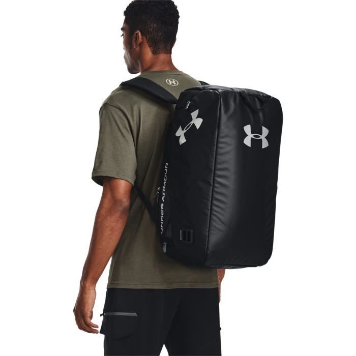 Petit sac de sport Under Armour double compartiment - noir/argenté/noir - TU