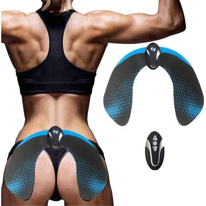 Appareil Musculation Fessier,6 Modes de Simulation, 10 Niveaux D'intensité Chargement USB ...