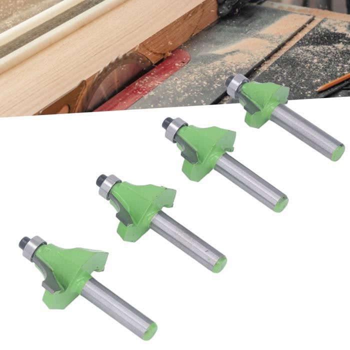 SAL Mèche De Toupie Ronde Round Over Edge Forming Router Bit 4 Flte 1