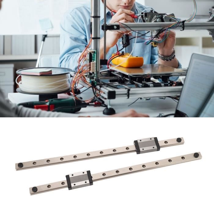 Tableau Coulissant Vis à Billes 150 Mm – Glissière Linéaire Précision NEMA 23 Aluminium