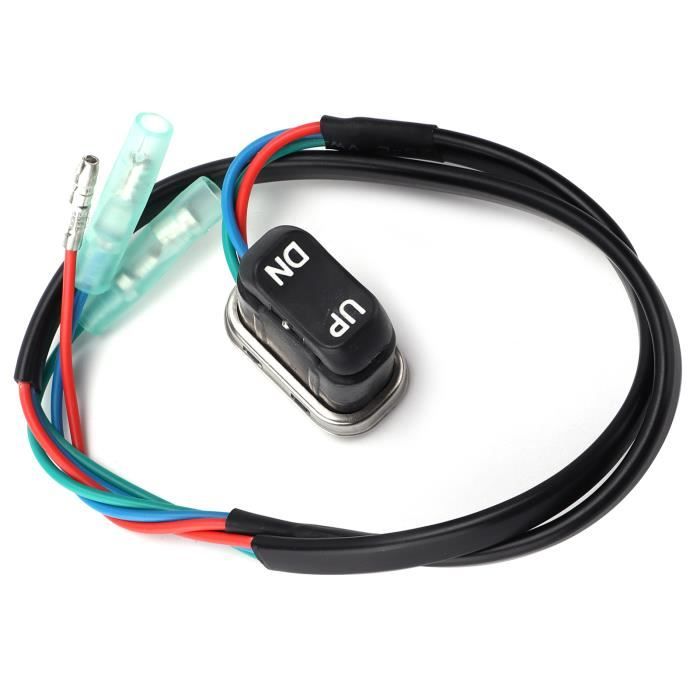 Interrupteur De Trim Et D'inclinaison Hors-bord – Universel – Neuf – Noir