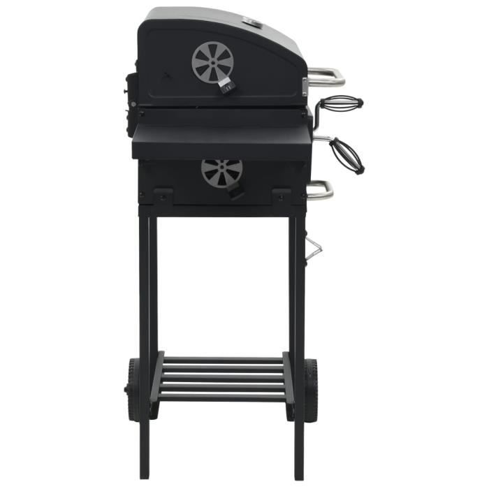 Boîte à Fumoir AMAZY En Inox Pour Barbecue - Donne Un Goût Fumé à Tes Viandes Et Poissons - Avec 2 Pics Et Bois De Hêtre/chêne