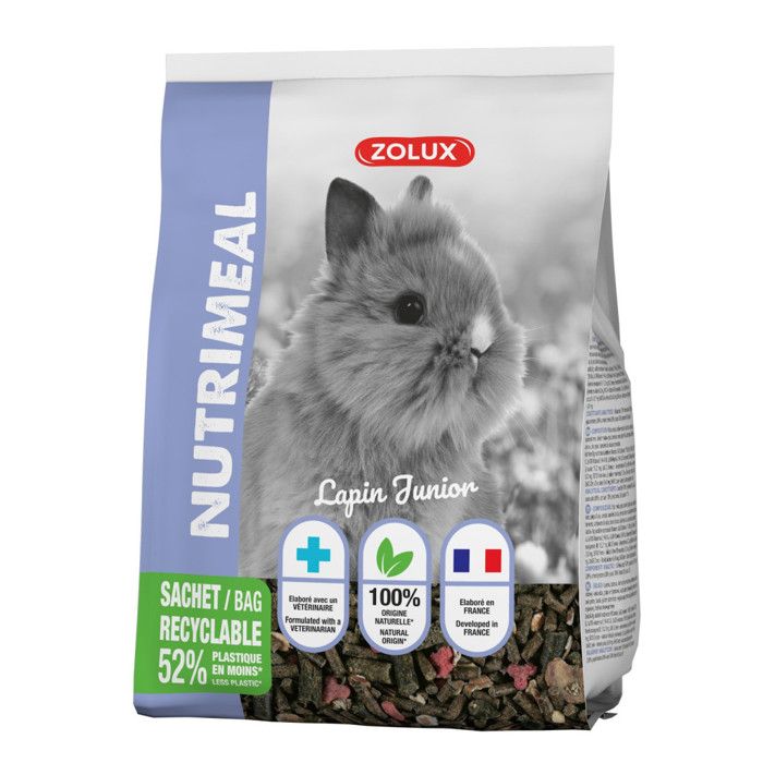 Comparer les prix de Nutrimeal Lapin nain junior