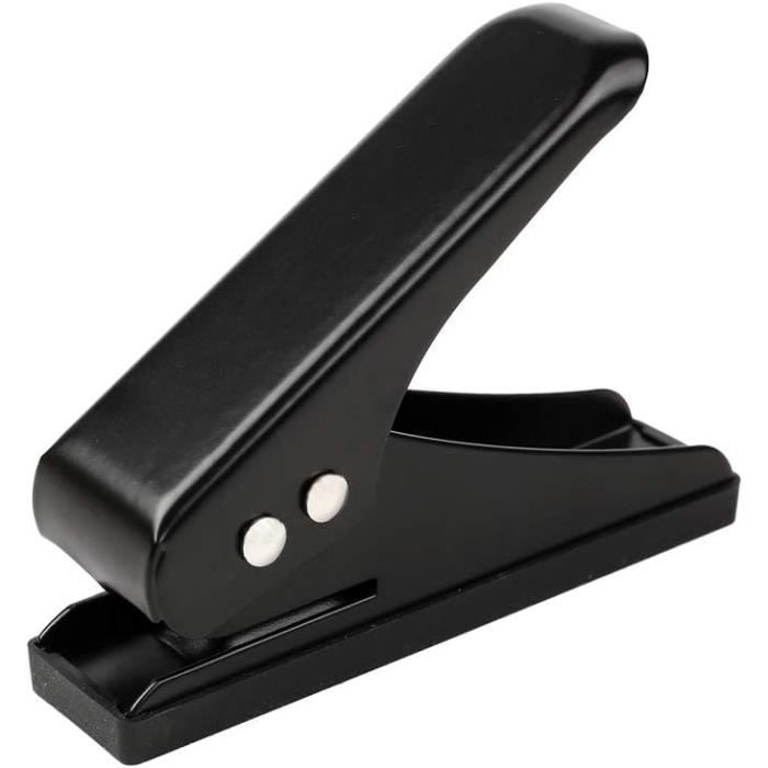 GELRHONR Perforatrice, perforatrice à papier à un trou, perforatrice à main à faible force à un trou (trous de 1/4), pour papier, aggloméré, fiches, cadeaux pour femmes (ultra violet