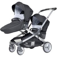 Poussette double red clearance castle pas cher