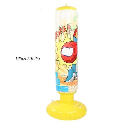 Sac De Boxe Gonflable 160 Cm En PVC – Base Large 65 Cm, Pour Adultes Et Enfants