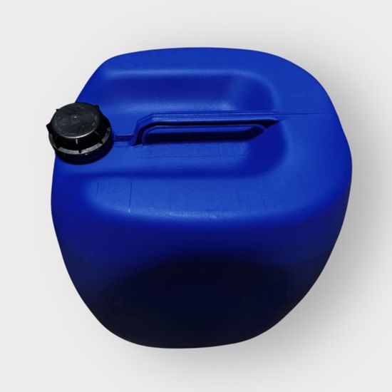 Fût Plastique 30 Litres Bleu - Ouverture Totale, PEHD, Homologué UN - Pour Stockage Et Transport De Produits Solides - 4