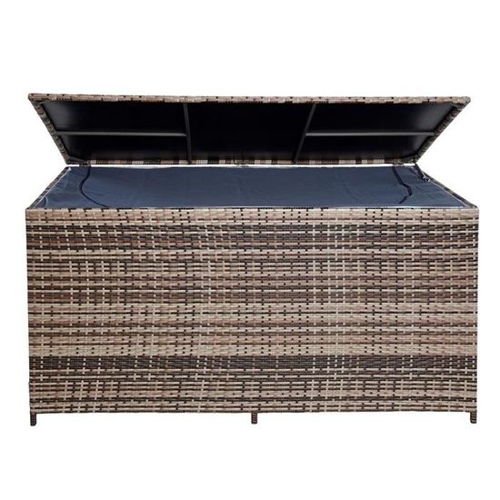 Housse De Coffre De Terrasse Robuste En Tissu Oxford 210D Imperméable